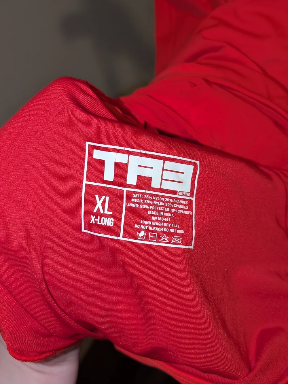 TA3 Set - Red XL X-Long Swimsuit & Matching XL Skirt